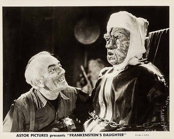La Fille de Frankenstein - Cartes de lobby - Wolfe Barzell, Harry Wilson