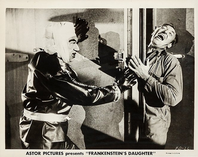 La Fille de Frankenstein - Cartes de lobby - Harry Wilson