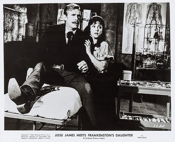 Jesse James Meets Frankenstein's Daughter - Lobbykarten