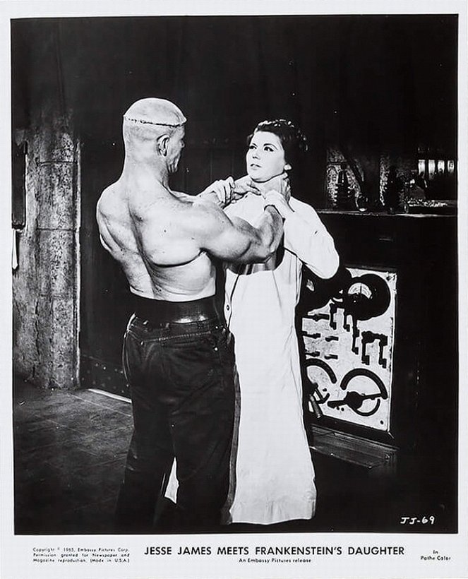 Jesse James Meets Frankenstein's Daughter - Lobbykarten
