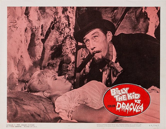 Billy the Kid versus Dracula - Cartões lobby