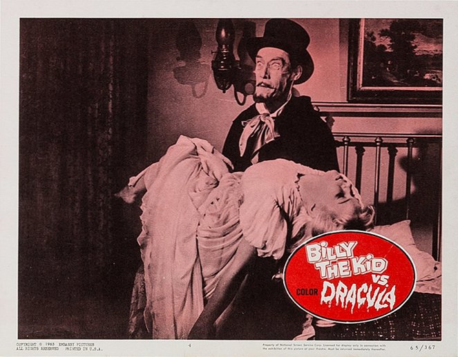 Billy the Kid versus Dracula - Cartões lobby