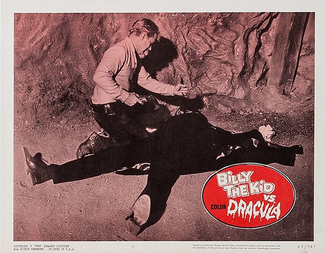 Billy the Kid versus Dracula - Lobbykaarten