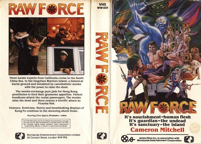 Raw Force - Covers