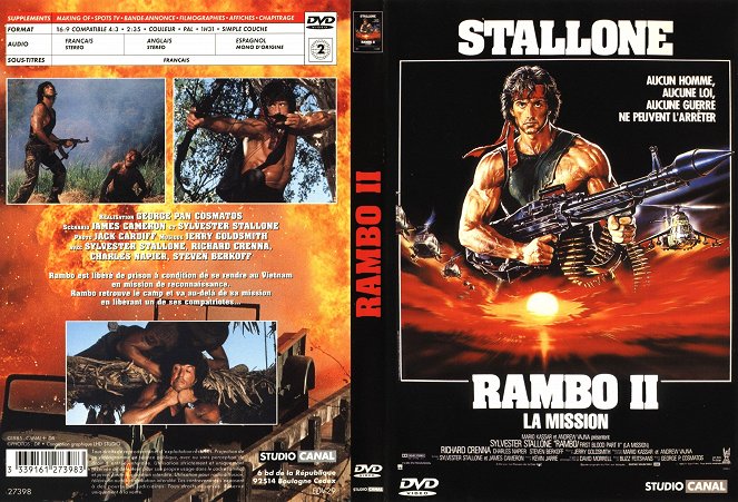 Rambo 2. - Borítók