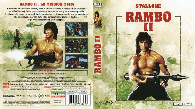 Rambo II - Okładki