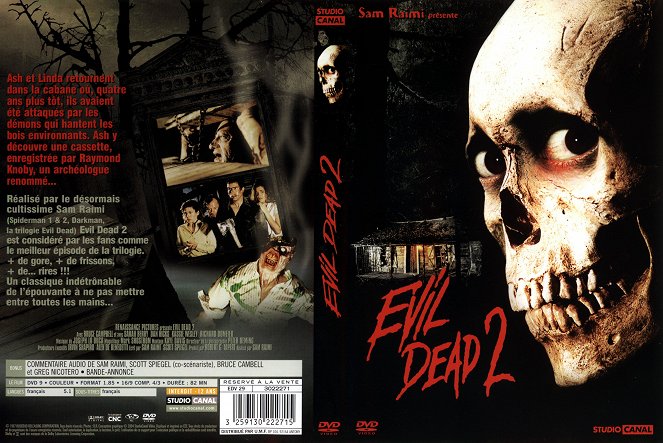 Evil Dead - Gonosz halott 2. - Borítók