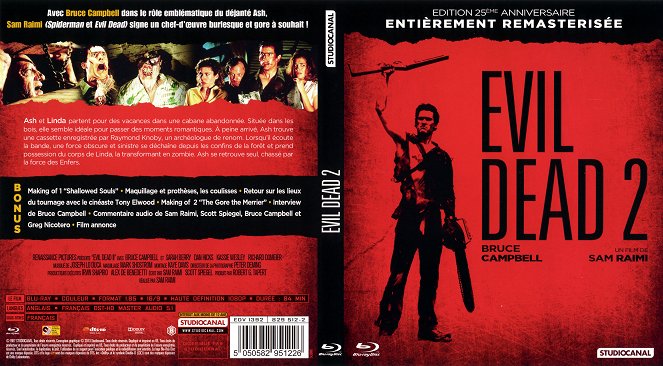 Evil Dead 2 - Couvertures