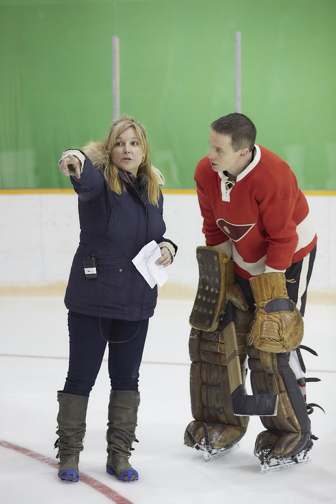 Goalie - Del rodaje - Adriana Maggs, Mark O'Brien