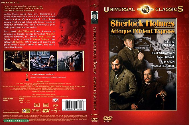 Sherlock Holmes ve Vídni - Covery