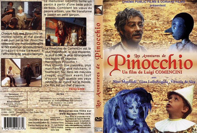 Le avventure di Pinocchio - Covers