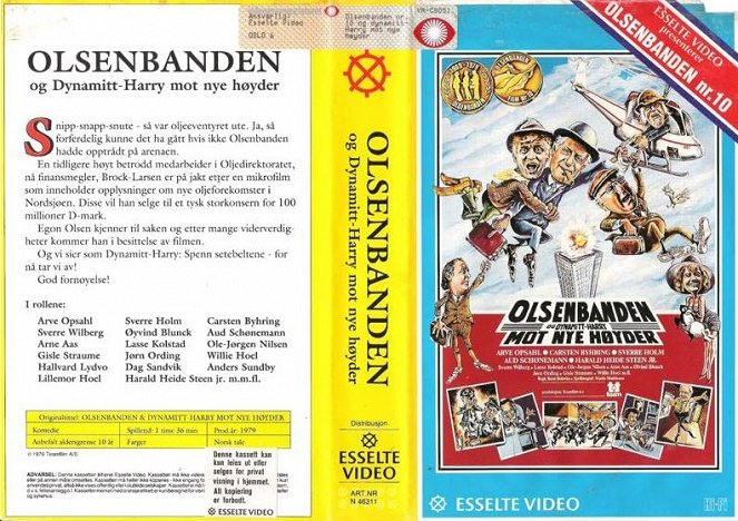 Olsenbanden og Dynamitt-Harry mot nye høyder - Carátulas