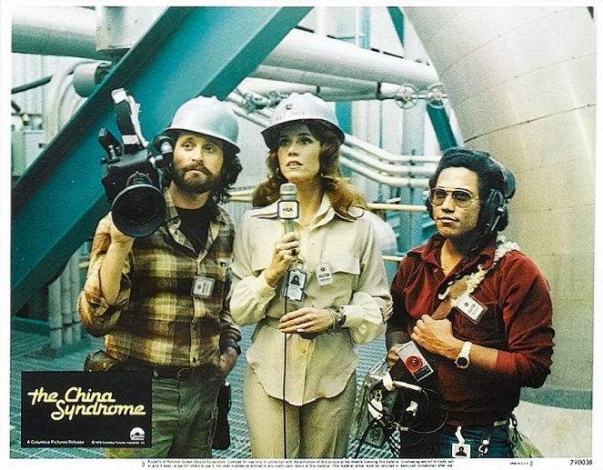 Kína szindróma - Vitrinfotók - Michael Douglas, Jane Fonda, Daniel Valdez