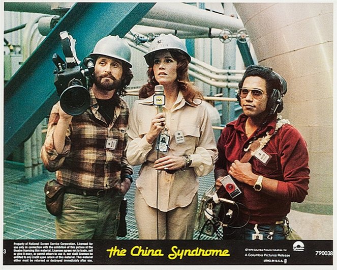 Chiński syndrom - Lobby karty - Michael Douglas, Jane Fonda, Daniel Valdez