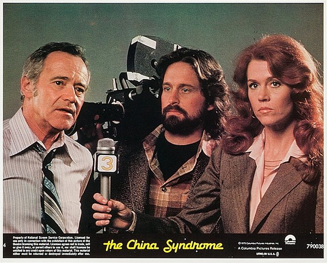 Chiński syndrom - Lobby karty - Jack Lemmon, Michael Douglas, Jane Fonda