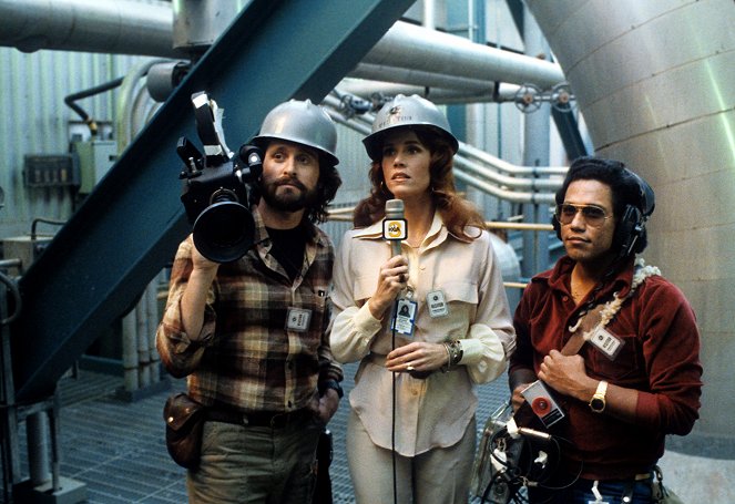 Kína szindróma - Filmfotók - Michael Douglas, Jane Fonda, Daniel Valdez