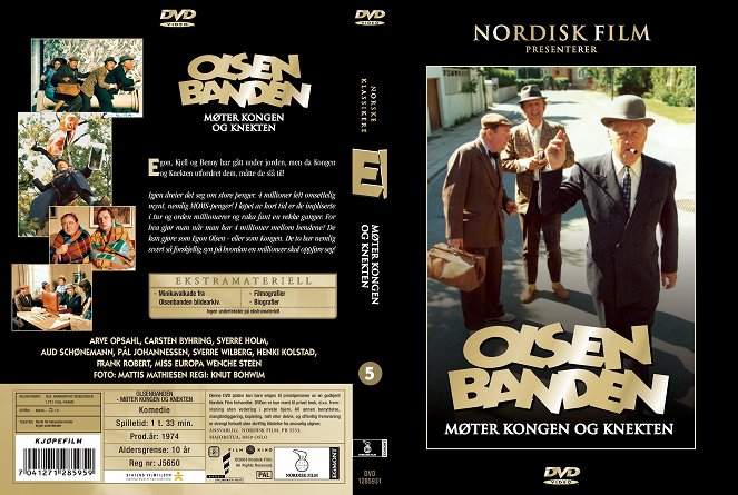 Olsenbanden møter kongen og knekten - Coverit