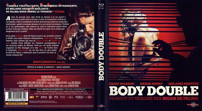 Body Double - Couvertures