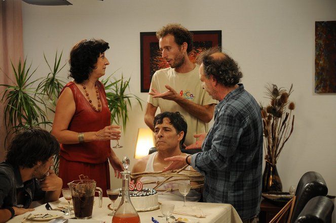 Antonio cumple 50 - Z natáčení - Montserrat Alcoverro, Alejandro Mira, Francesc Pagès, Ferran Lahoz