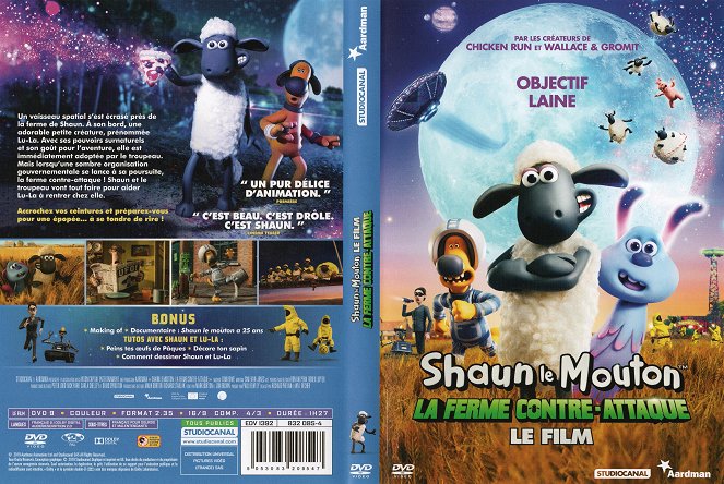 Ovečka Shaun ve filmu: Farmageddon - Covery
