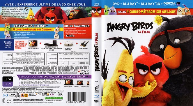 Angry Birds -elokuva - Coverit
