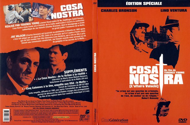 Los secretos de la Cosa Nostra - Carátulas