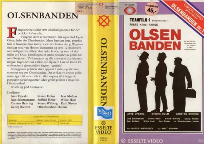 Olsenbanden - Operasjon Egon - Okładki