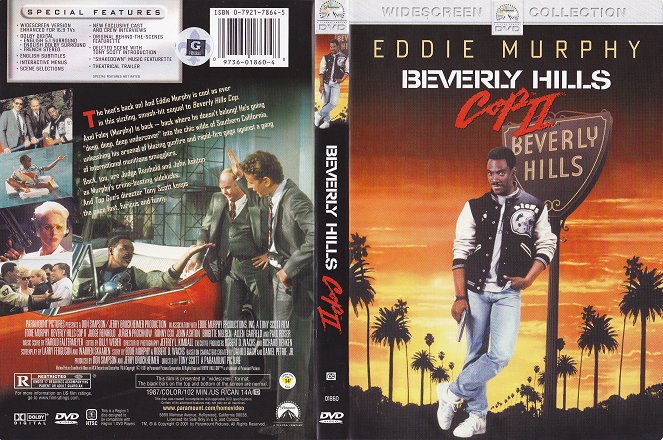 Gliniarz z Beverly Hills II - Okładki