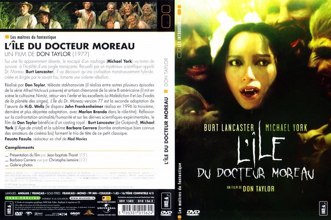 The Island of Dr. Moreau - Covers