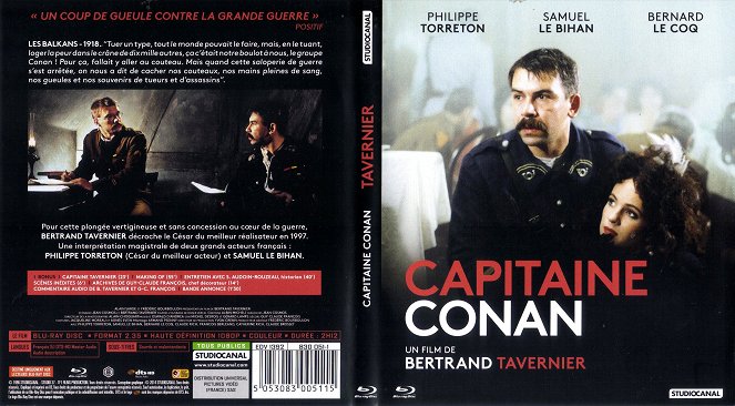 Capitán Conan - Carátulas