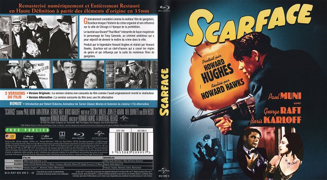 Scarface, el terror del hampa - Carátulas