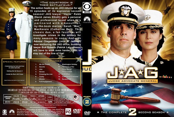 JAG - Vojenská generálna prokuratúra - Season 2 - Covery