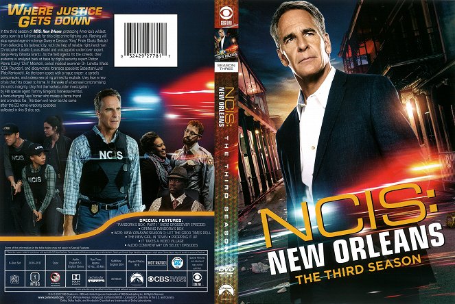 Navy CIS: New Orleans - Season 3 - Covers