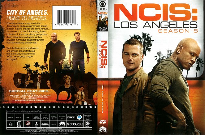 Agenci NCIS: Los Angeles - Season 8 - Okładki