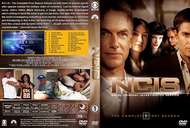 NCIS: Naval Criminal Investigative Service - Season 1 - Covers