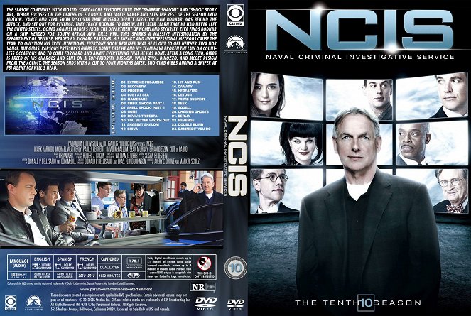 Agenci NCIS - Season 10 - Okładki