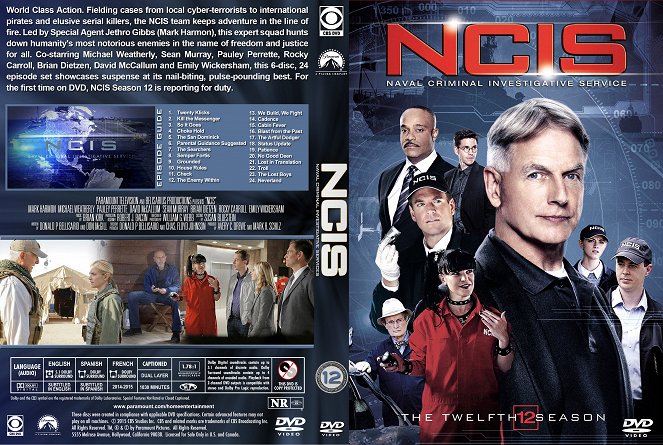 NCIS - Tengerészeti helyszínelők - Season 12 - Borítók