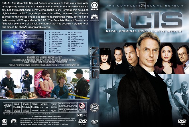 NCIS: Naval Criminal Investigative Service - Season 2 - Capas