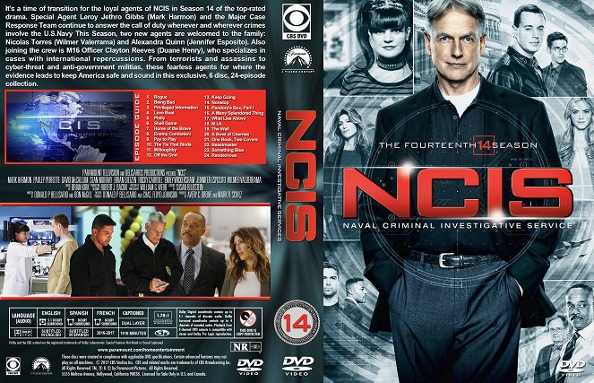 NCIS - Tengerészeti helyszínelők - Season 14 - Borítók