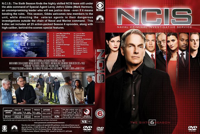 NCIS - Tengerészeti helyszínelők - Season 6 - Borítók