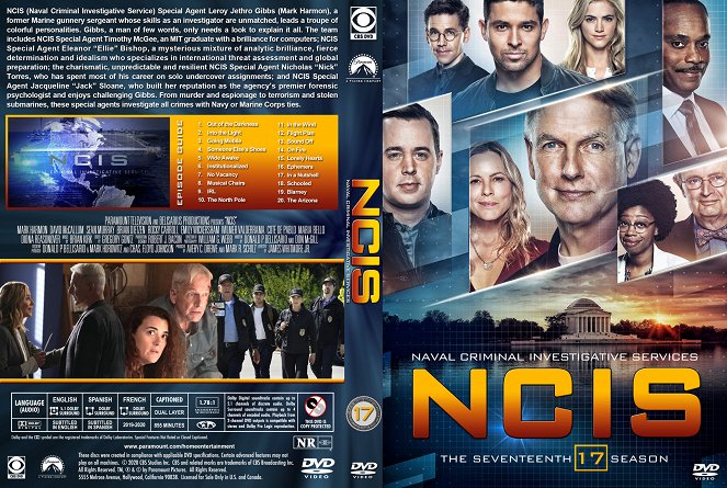 NCIS - Tengerészeti helyszínelők - Season 17 - Borítók