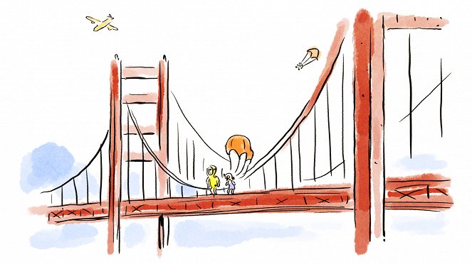 Tu mourras moins bête - Le Saut du Golden Gate - Photos