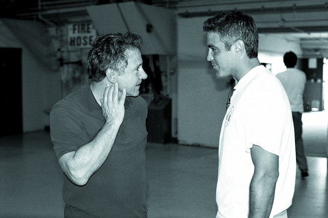 Neodvolatelná mise - Z nakrúcania - Harvey Keitel, George Clooney