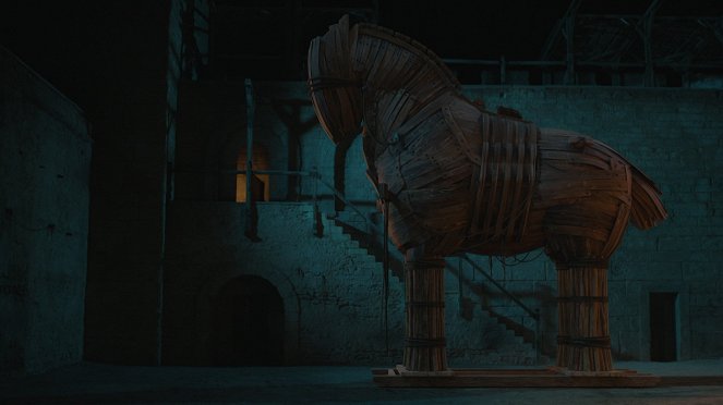 Záhada Trojského koně - Z filmu