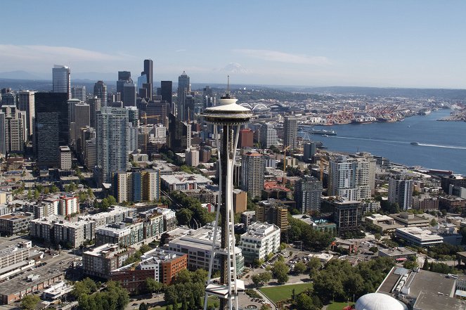 Aerial Cities - Seattle 24 - Van film