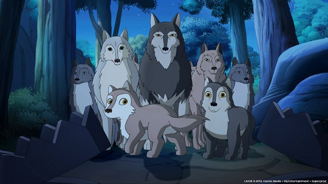 Lassie a kamarádi - Das Wolfsrudel - Z filmu