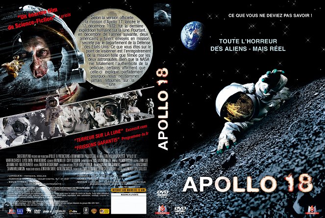 Apollo 18 - Carátulas