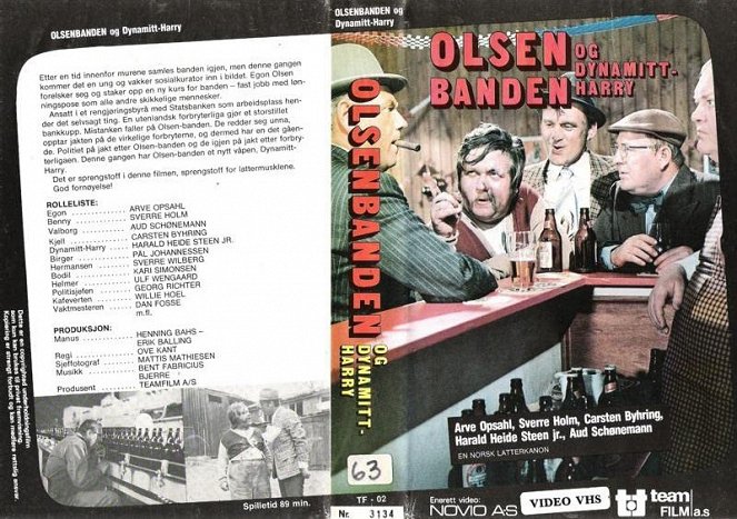 Olsenbanden og Dynamitt-Harry - Covers