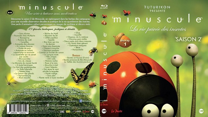 Minuscule Die Welt der kleinen Wiesenmonster - Season 2 - Covers