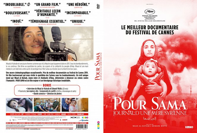Frontline - Pour Sama, Journal d’une mère syrienne - Couvertures